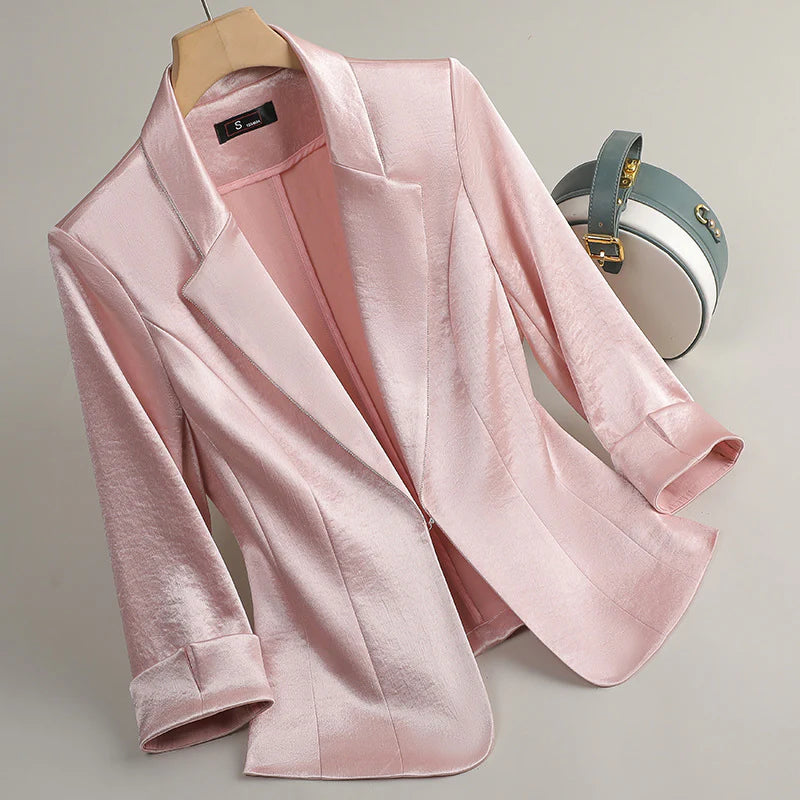 Valeta Silk Blazer
