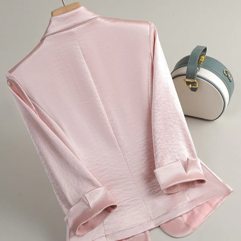 Valeta Silk Blazer