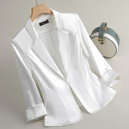 Valeta Silk Blazer